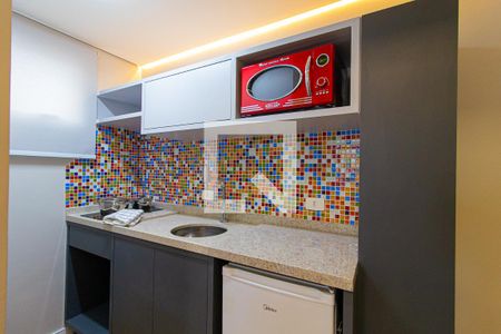 Studio à venda com 25m², 1 quarto e 1 vaga Studio à venda com 25m², 1 quarto e 1 vagaCozinha