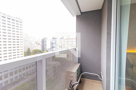 Studio à venda com 25m², 1 quarto e 1 vaga Studio à venda com 25m², 1 quarto e 1 vagaVaranda