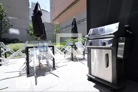 Studio à venda com 25m², 1 quarto e 1 vaga Studio à venda com 25m², 1 quarto e 1 vagaÁrea comum - Churrasqueira