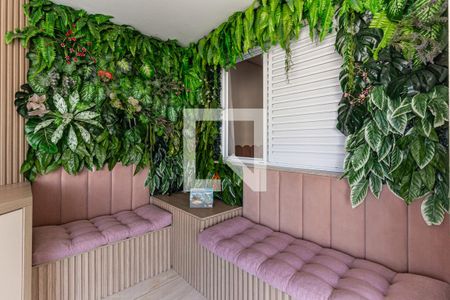 Varanda da Sala de apartamento à venda com 2 quartos, 67m² em Santa Efigênia, São Paulo