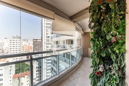 Varanda da Sala de apartamento à venda com 2 quartos, 67m² em Santa Efigênia, São Paulo