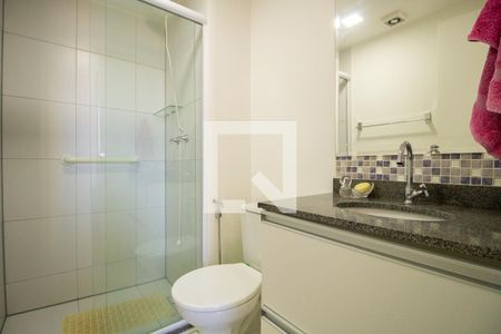 Apartamento para alugar com 40m², 1 quarto e 1 vaga Apartamento para alugar com 40m², 1 quarto e 1 vagaBanheiro da Suíte