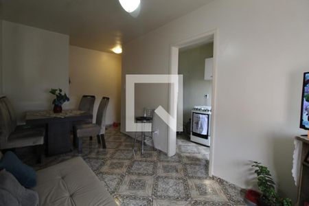 Sala de Estar de apartamento à venda com 2 quartos, 54m² em Centro, Canoas