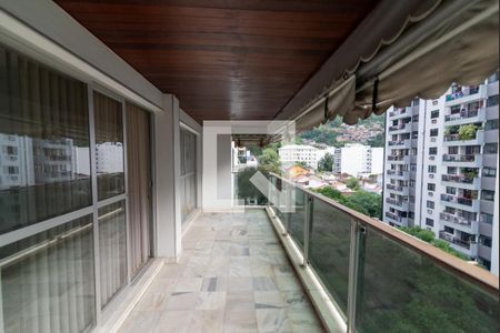 Varanda da Sala de apartamento para alugar com 3 quartos, 138m² em Grajau, Rio de Janeiro