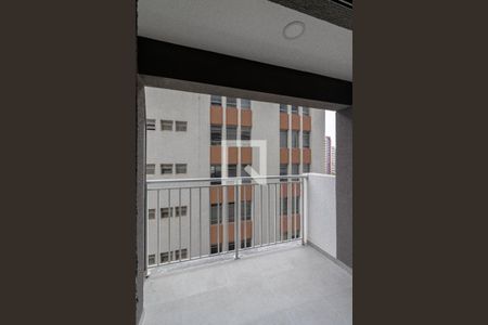 Varanda de apartamento à venda com 1 quarto, 27m² em Vila Nova Conceição, São Paulo