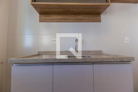 Studio à venda com 49m², 1 quarto e 1 vagaDetalhe cozinha