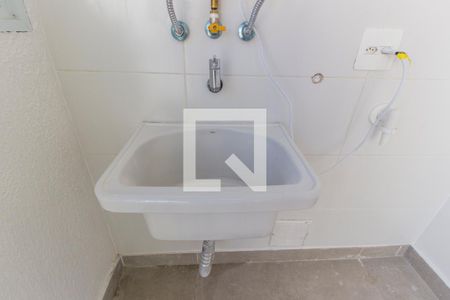 Studio à venda com 49m², 1 quarto e 1 vagaDetalhe da area de serviço