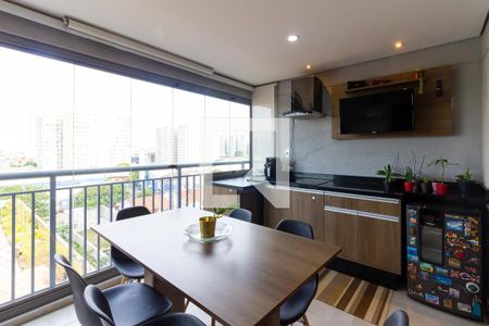 Varanda gourmet de apartamento para alugar com 2 quartos, 92m² em Barra Funda, São Paulo