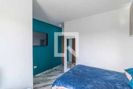 Quarto 1 Suite de apartamento para alugar com 2 quartos, 56m² em Vila Guaraciaba, Santo André