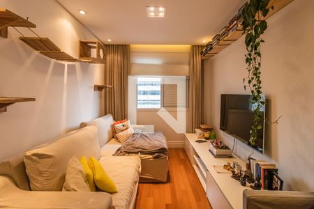 Sala de apartamento para alugar com 2 quartos, 79m² em Empresarial 18 do Forte, Barueri