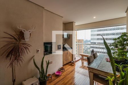Varanda Gourmet de apartamento para alugar com 2 quartos, 79m² em Empresarial 18 do Forte, Barueri