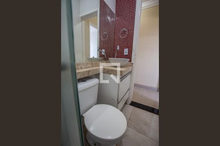 Casa de condomínio para alugar com 70m², 2 quartos e 1 vagaBanheiro social