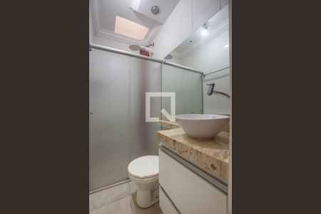 Casa de condomínio para alugar com 70m², 2 quartos e 1 vagaBanheiro social