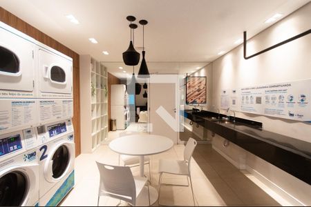 Studio à venda com 32m², 1 quarto e sem vagaLavanderia