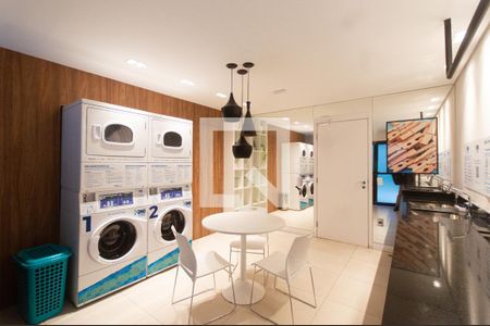 Studio à venda com 32m², 1 quarto e sem vagaLavanderia