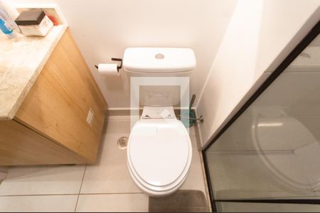 Banheiro de kitnet/studio à venda com 1 quarto, 32m² em Centro, São Paulo