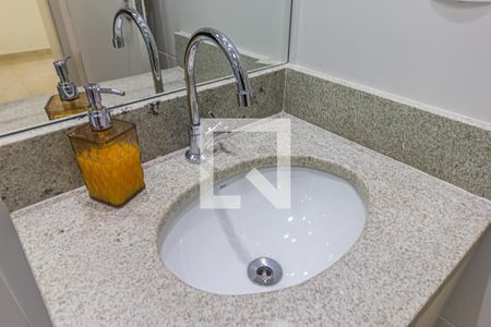 Apartamento para alugar com 50m², 2 quartos e 1 vagaDetalhe do banheiro