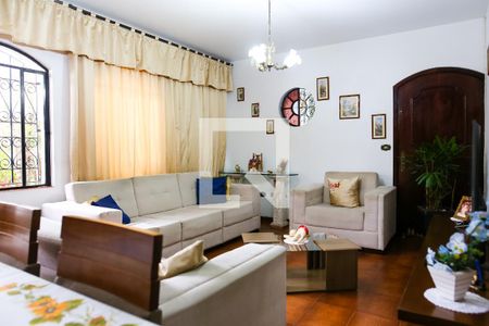 Sala de casa à venda com 6 quartos, 318m² em Parque das Nações, Santo André