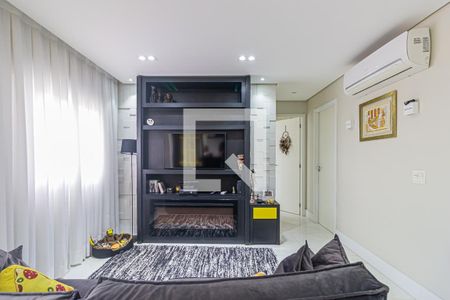 Sala de apartamento à venda com 2 quartos, 90m² em Campestre, Santo André