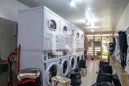 Studio para alugar com 30m², 1 quarto e sem vaga Studio para alugar com 30m², 1 quarto e sem vagaLavanderia