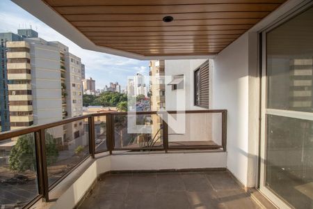Sacada de apartamento para alugar com 3 quartos, 110m² em Setor Oeste, Goiânia