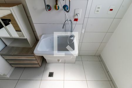 Apartamento para alugar com 45m², 2 quartos e 1 vagaDetalhe da area de serviço