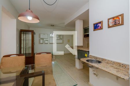 Sala de apartamento à venda com 3 quartos, 88m² em Guarujá, Porto Alegre