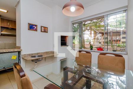 Sala de apartamento à venda com 3 quartos, 88m² em Guarujá, Porto Alegre