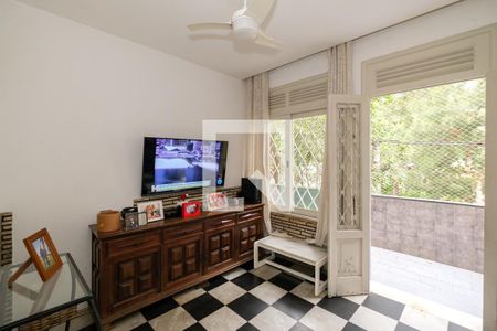 Sala de TV de apartamento à venda com 4 quartos, 200m² em Tijuca, Rio de Janeiro