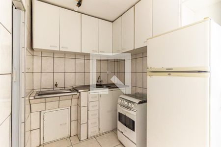 Cozinha de apartamento à venda com 1 quarto, 31m² em Santa Efigênia, São Paulo