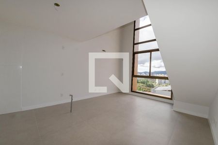 Sala e cozinha de apartamento para alugar com 1 quarto, 43m² em Saco dos Limões, Florianópolis