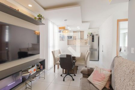 Sala de apartamento para alugar com 2 quartos, 45m² em Santo Antônio, São José dos Pinhais