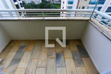 Varanda da Sala de apartamento para alugar com 2 quartos, 56m² em Paraíso do Morumbi, São Paulo