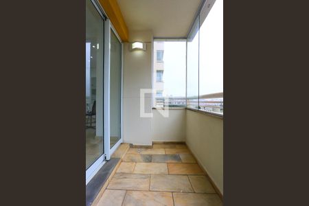 Varanda da Sala de apartamento para alugar com 2 quartos, 56m² em Paraíso do Morumbi, São Paulo