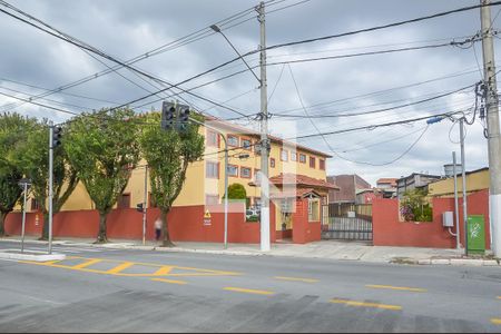 Fachada e portaria de apartamento à venda com 2 quartos, 55m² em Dos Casa, São Bernardo do Campo