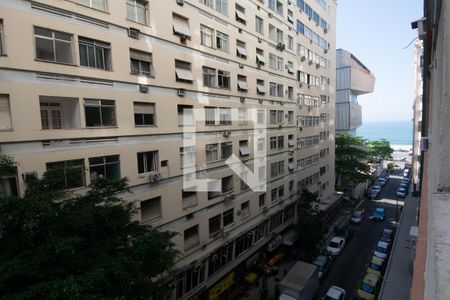 Vista da Rua de apartamento para alugar com 1 quarto, 41m² em Copacabana, Rio de Janeiro