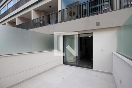 Studio à venda com 40m², 1 quarto e sem vagaVaranda