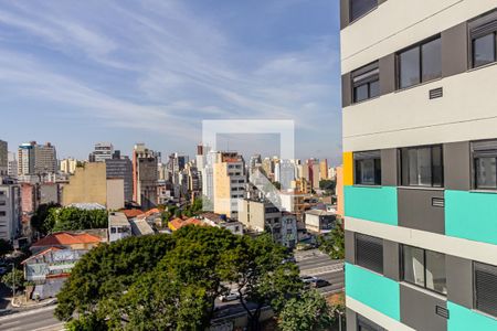 Vista do Quarto de apartamento para alugar com 1 quarto, 29m² em Bela Vista, São Paulo