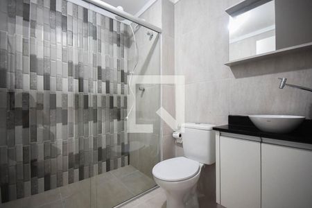 Banheiro de kitnet/studio à venda com 1 quarto, 34m² em Vila Sônia, São Paulo