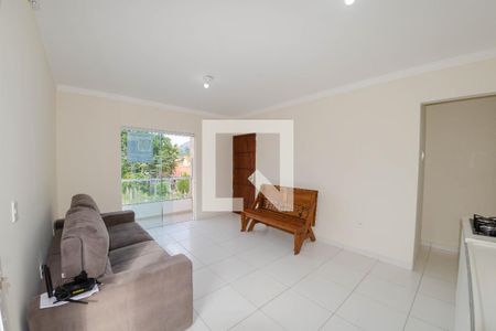 Sala e cozinha de apartamento para alugar com 2 quartos, 80m² em São João do Rio Vermelho, Florianópolis