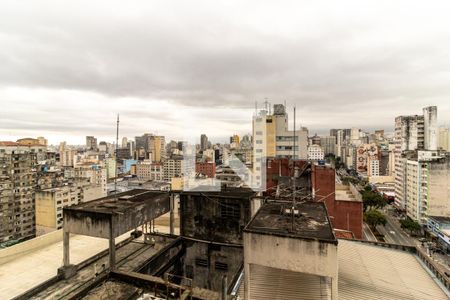 Vista da Sala de apartamento à venda com 1 quarto, 40m² em Campos Elíseos, São Paulo
