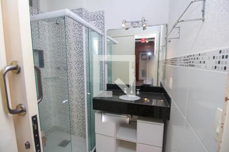 Banheiro Social de apartamento para alugar com 1 quarto, 45m² em Laranjeiras, Rio de Janeiro