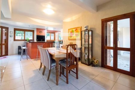 Sala de Jantar de casa de condomínio à venda com 5 quartos, 284m² em Cavalhada, Porto Alegre