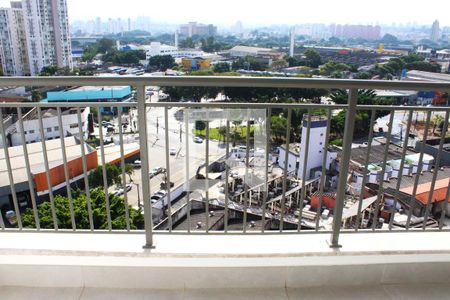 Vista da Sacada de apartamento à venda com 3 quartos, 91m² em Parque Industrial Tomas Edson, São Paulo