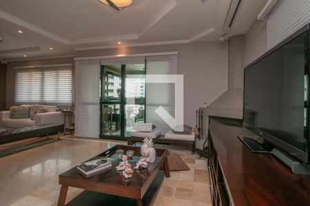 Sala de Estar de apartamento à venda com 4 quartos, 200m² em Vila Gomes Cardim, São Paulo