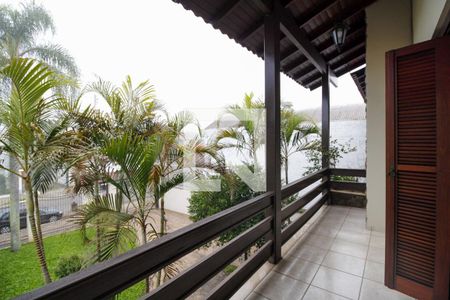 Varanda da Sala de casa à venda com 4 quartos, 370m² em Nossa Senhora das Gracas, Canoas