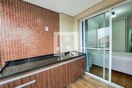 Apartamento para alugar com 36m², 1 quarto e 1 vaga Apartamento para alugar com 36m², 1 quarto e 1 vagaVaranda