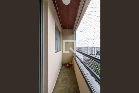 Varanda da Sala de apartamento à venda com 3 quartos, 78m² em Planalto, São Bernardo do Campo