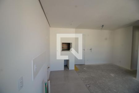 Cozinha e Área de Serviço de apartamento à venda com 2 quartos, 52m² em Bairro Fátima, Canoas