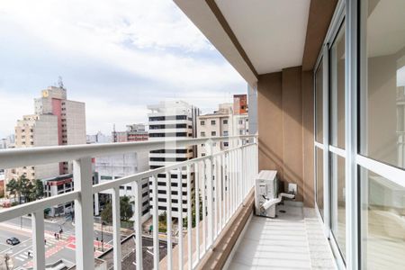 Varanda de kitnet/studio para alugar com 1 quarto, 30m² em Liberdade, São Paulo